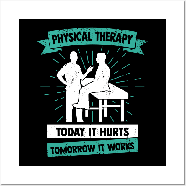 PT Physical Therapist Gift Wall Art by Dolde08